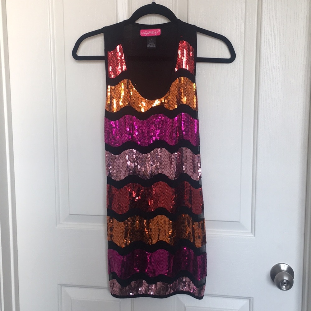 Sequined tunic/dress